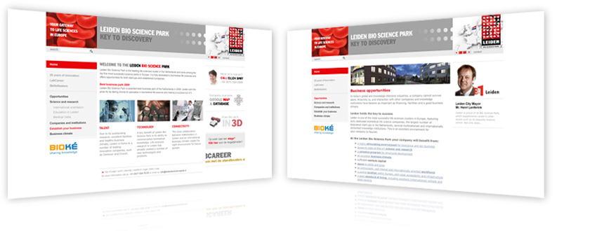 Leiden Bio Science Park website