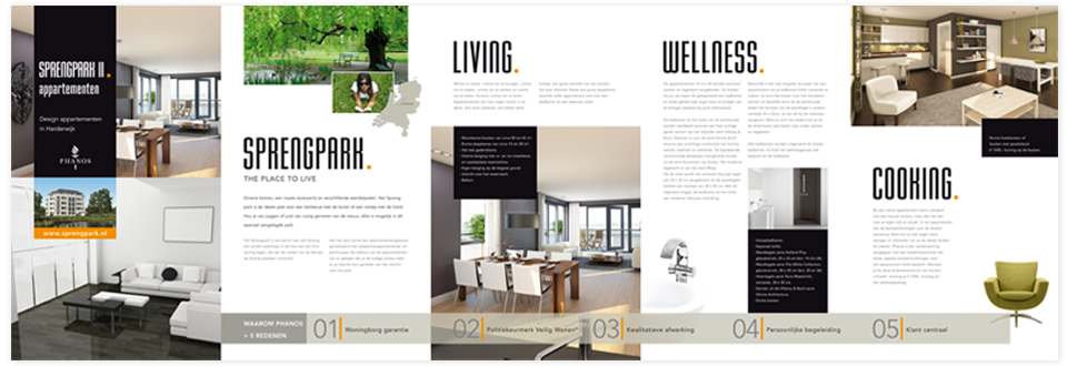 Sprengpark vouw brochure