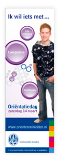 Universiteit Leiden Orientatiedagen Flyer