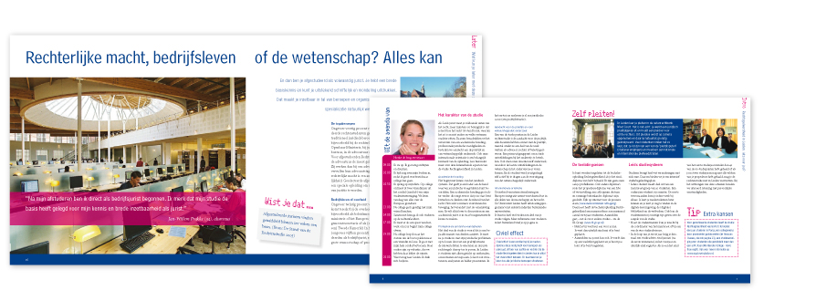 Universiteit Leiden Meerjarige BA brochures